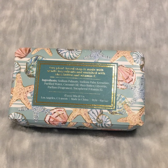 Mia & Co Scented Seaside Breeze Hand Soap Bar 10.58oz Vitamin E & Shea ButterNWT - Picture 7 of 10